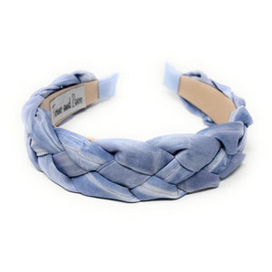 blue braided headband, headbands for women, indigo color headband, blue knot headband, best selling items, dark blue headband, braided headband, braided hair accessories, best seller, braided purple fabric headband, blue purple accessories, handmade headband, custom headband, boho headband, summer spring headband, soft blue headband, custom headband, handmade headband, summer headband, blue braided headband, best selling items, indigo braided knot headband 
