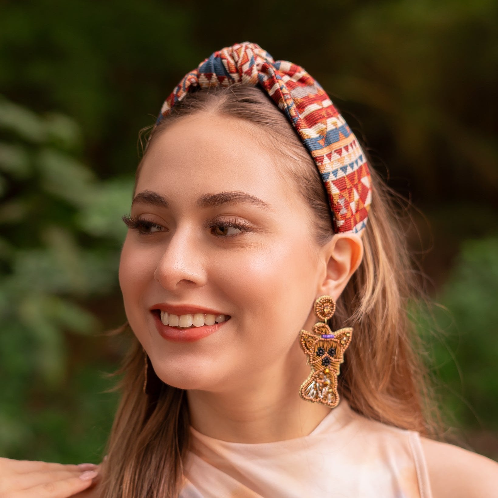 Twine and Love | Bohemian Top Knotted Headband | Handcrafted 