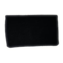 Load image into Gallery viewer, Artisan-made black clutch purse decorated with colorful blooming flowers, leafy accents, and detailed bead embroidery.