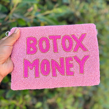 Load image into Gallery viewer, Botox Money LARGE Beaded Pouch