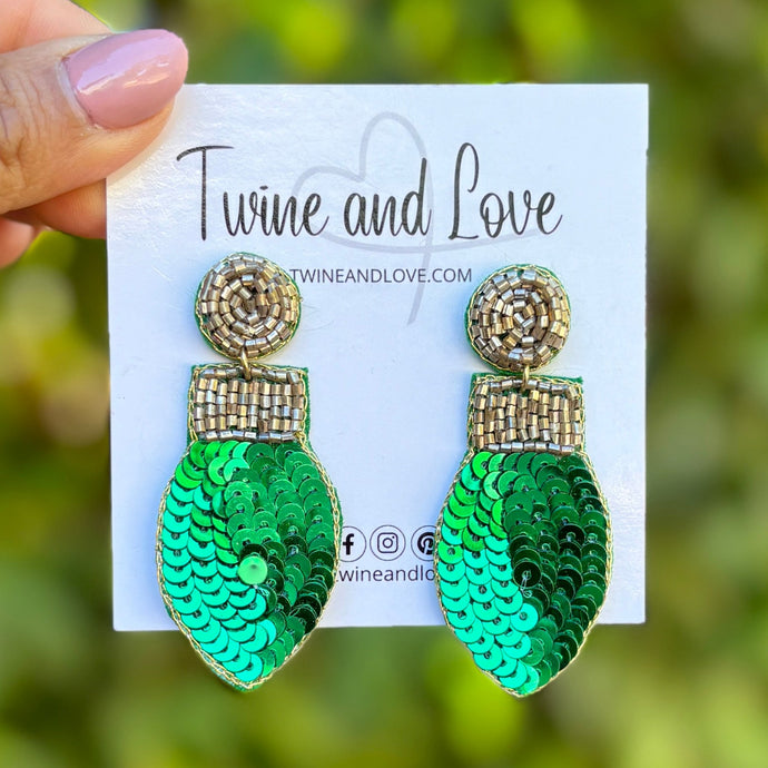 Christmas Beaded Earrings, green Christmas lights Earrings, Holiday Earrings, Christmas Beaded Earrings, Christmas Bead earrings, green Merry Christmas Earrings, Holiday green earrings, green Christmas Light beaded earrings, green Bulb Christmas earrings, Christmas earrings, holiday earrings, green Holiday earrings, green Holiday bead earrings, holiday gifts, holiday accessories, green holiday beaded accessories, Holiday accessories, Holiday Christmas earrings, Christmas gifts, best Selling items