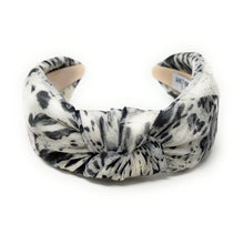 Load image into Gallery viewer, Neutral Marble Knot Headband – Everyday Elegance