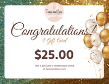 Load image into Gallery viewer, Twine and Love Gift Card