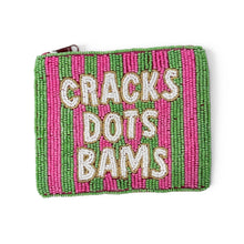Load image into Gallery viewer, Cracks Dots Bams Pouch
