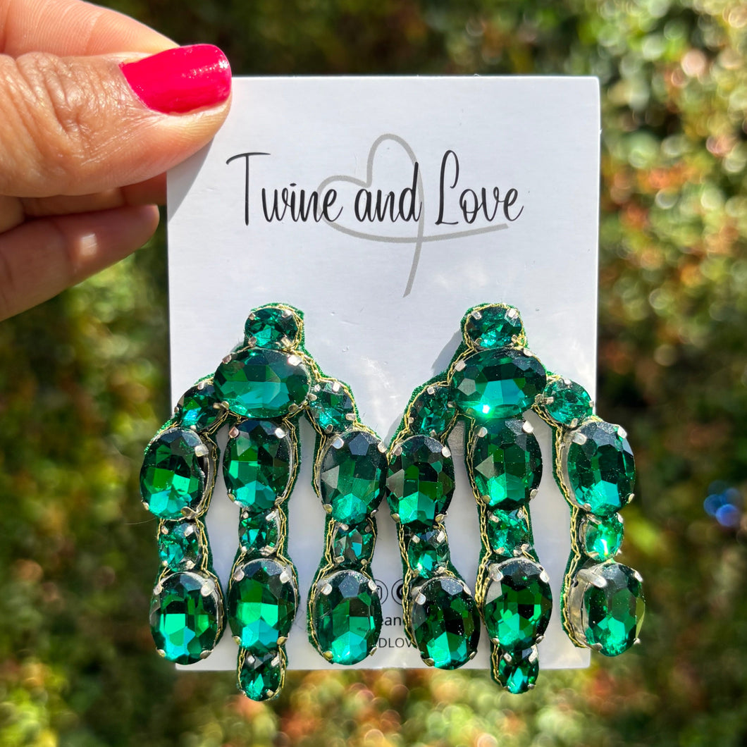 custom beaded Earrings, Unique jeweled Earrings, green Beaded Earrings, boho earrings, green jeweled earrings, handmade earrings, custom earrings, party accessories, fancy accessories, green embellished earrings, custom earrings, best friend gifts, birthday gifts, bohemian earrings, luxurious handmade accessories, night jewelry, Fancy earrings, boho earrings, beaded earrings, Fancy jeweled earrings, statement earrings, best selling items, green embellished earrings, handmade gifts, green jewelry accessories