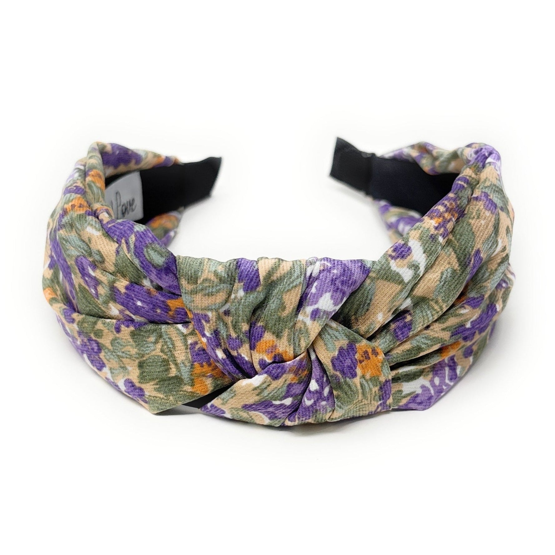 Elegant Purple Floral Headband Amazon.com : HAIMITI Flower Headband Purple Hair Accessories  main image 2