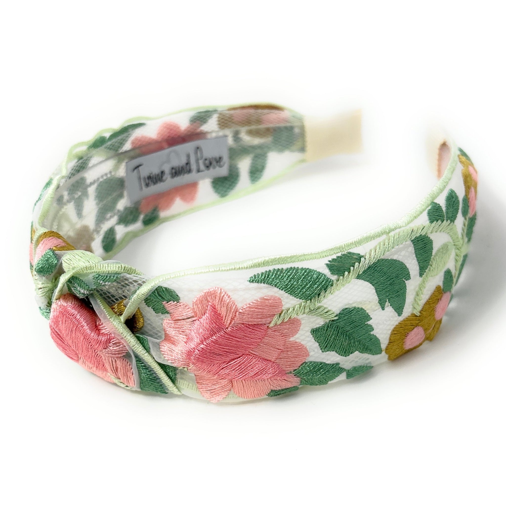 Floral Knot Headbands | Floral Headbands | Twine and Love