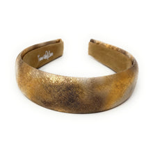 Load image into Gallery viewer, Gold headband on a white background