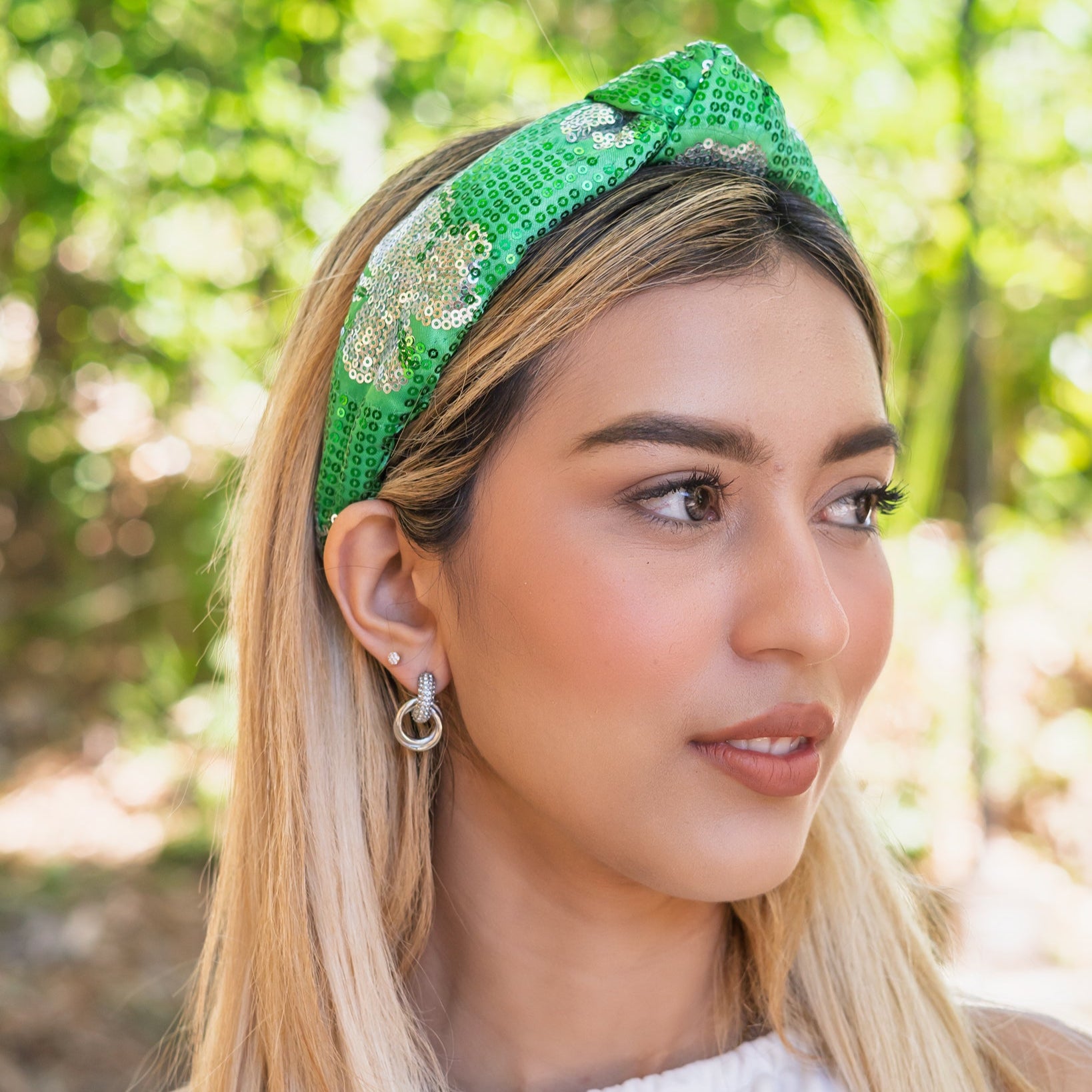 Embellished Headbands Trendy Headband Twine And Love Shamrock