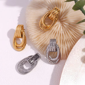 Vintage Multilayer Stud Earrings