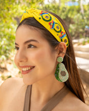 Load image into Gallery viewer, avocado beaded Earrings, beaded avocado Earrings, avocado Earrings, Green Beaded Earrings, fruit bead earrings, avocado over bead earrings, avocado beaded earrings, avocado multicolor earrings, Beaded earrings, avocado bead earrings, avocado seed bead earrings, avocado accessories, summer accessories, green color earrings, gifts for mom, best friend gifts, birthday gifts, avocado jewelry, green bead earrings, fruit earrings accessory, summer earrings, fruit earrings