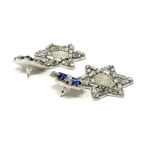  Hanukkah Beaded Earrings, Hanukkah Earrings, Holiday Earrings, Blue Beaded Earrings, Seed Bead, Hanukkah, Holiday ornament earrings, Star of David beaded earrings, Star of David Hanukkah, Blue star earrings, holiday earrings, Ornament earrings, blue Star of David earrings, holiday gifts, holiday accessories, holiday beaded accessories, Holiday accessories, Holiday Blue earrings, Hanukkah gifts, best Selling items, Hanukkah star earrings, Custom earrings, best selling Hanukkah jewelry accessories
