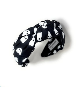 Ghosts Top Knot Headband