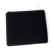 Load image into Gallery viewer, Black pouch on a white background
