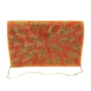 bohemian beaded clutch purse, boho bead purse, beaded bag, golden handbag, beaded bag, golden orange seed bead clutch, birthday gift for her, clutch bag, seed bead purse, engagement gift, party clutches, golden orange purse, gifts to bride, wedding gift, evening bags, Summer beaded clutch purse, summer clutch, orange clutch purse, beaded bag, summer bag, boho purse, golden orange accessories, unique bags, best selling items, handmade gifts, handmade bag purse, boho clutch purse, orange gold bag