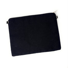Load image into Gallery viewer, Black pouch on a white background