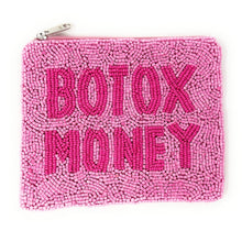 Load image into Gallery viewer, Pink beaded Coin Purse Pouch, Beaded Coin Purse, bead Coin Purse, Beaded Purse, Summer Coin Purse, Best Friend Gift, Boho bags, Wallets for her, beaded coin purse, boho gifts, boho pouch, boho accessories, best friend gifts, coin purse, pink botox money coin pouch, money coin pouch, miscellaneous gifts, best seller, best selling items, bachelorette gifts, birthday gifts, preppy beaded wallet, party favors, botox money beaded coin purse, money pouch, wallets for girls, botox money wallet, batch gifts