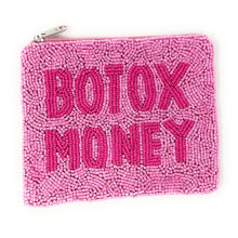 Load image into Gallery viewer, Pink beaded Coin Purse Pouch, Beaded Coin Purse, bead Coin Purse, Beaded Purse, Summer Coin Purse, Best Friend Gift, Boho bags, Wallets for her, beaded coin purse, boho gifts, boho pouch, boho accessories, best friend gifts, coin purse, pink botox money coin pouch, money coin pouch, miscellaneous gifts, best seller, best selling items, bachelorette gifts, birthday gifts, preppy beaded wallet, party favors, botox money beaded coin purse, money pouch, wallets for girls, botox money wallet, batch gifts