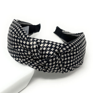 fall Headband, winter Knotted Headband, white black plaid Knotted Headband, beige black Plaid Hair Accessories, houndstooth Headband, Best Seller, headbands for women, best selling items, knotted headband, hairbands for women, houndstooth plaid gifts, white black knot Headband, beige hair accessories, school plaid headband, Statement headband, gingham headband, black Knotted headband, plaid headband, wide knot headband, autumn headbands, Fall Accessories, Winter headbands, wide headband