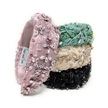 Load image into Gallery viewer, Grace Sheer Jeweled Headband
