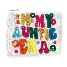 Load image into Gallery viewer, Coin Purse Pouch, Beaded Coin Purse, Aunt Beaded Coin Purse, Beaded Purse, aunt Coin Purse, Best Friend Gift, Auntie Pouch, Boho bags, Wallets for her, beaded coin purse, boho purse, gifs for her, birthday gifts, cute pouches, aunt gifts, boho pouch, boho accessories, aunties gifts, coin purse, coin pouch, friend gift, girlfriend gift, miscellaneous gifts, birthday gift, Aunt pouch, gift card holder, gift card pouch, gift card bag, Best aunt gifts, gifts for aunt, auntie gifts, best selling items 