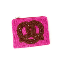 Load image into Gallery viewer, Pretzel Beaded Pouch Purse