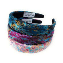 Load image into Gallery viewer, Set of three colorful headbands on a white background