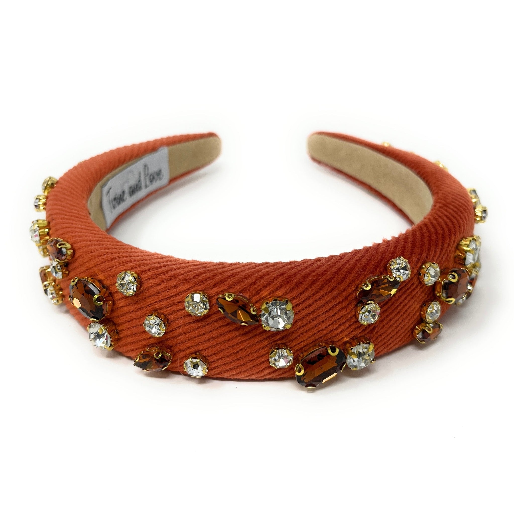 Twine and Love | Padded Jeweled Headband | Embellished Headbands