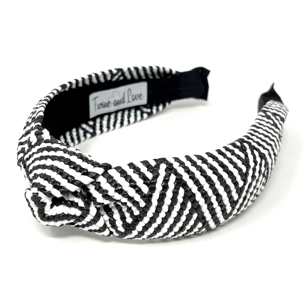 headband for woman, fashion headbands, raffia knot headband, woven raffia headband, raffia knotted headband, white black top knot headband, woven top knot headband, black white headband, raffia hair band, raffia trendy headbands, raffia woven headband, women top knot headband, summer headbands, black white headband, black white top knot headband, handmade headbands, top knotted headband, raffia knotted headband, summer knot headband
