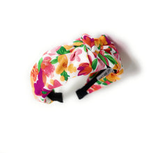 Load image into Gallery viewer, Liz Floral Knotted Headband
