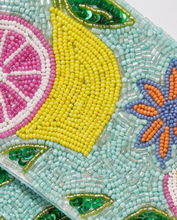 Load image into Gallery viewer, Lemon Garden Beaded Clutch