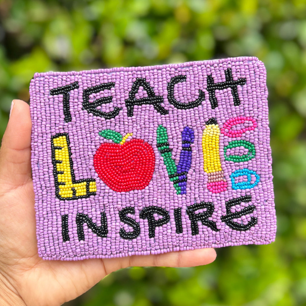 Best teacher ever beaded Coin Purse Pouch, teacher bead Purse, teacher Beaded Pouch, Summer Coin Purse, Boho bags, Wallets for her, boho pouch, boho accessories, best friend gifts, teacher gifts, miscellaneous gifts, best seller, best selling items, teacher appreciation gifts, birthday gifts, preppy beaded wallet, party favors, bachelorette bag, money pouch, wallets for teachers, teacher appreciation week gifts, mother’s day gift, handmade gifts, birthday for her, teacher appreciation day 