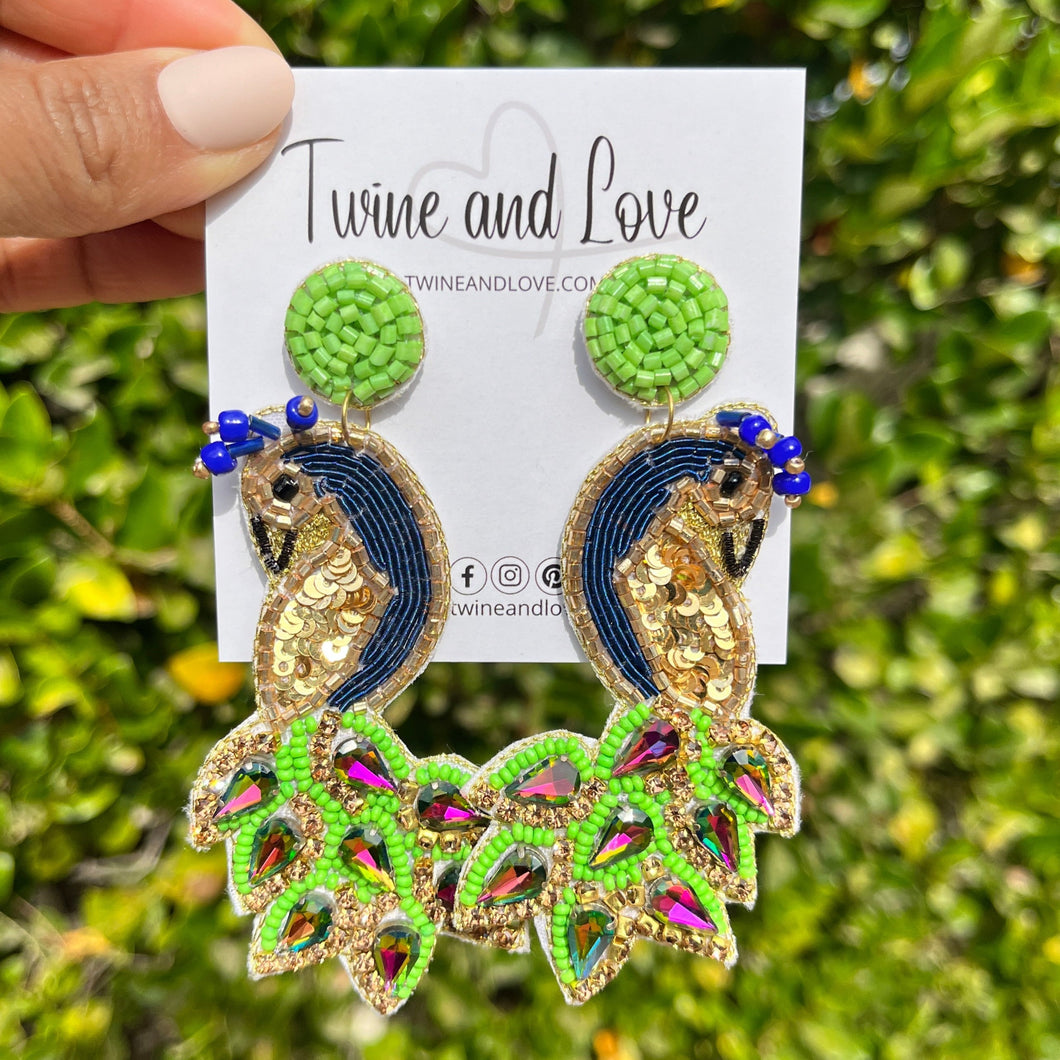 beautiful peacock Beaded Earrings, beaded Earrings, luxury Earrings, peacock Beaded Earrings, Peacock earrings, peacock bead earrings, luxurious beaded earrings, custom earrings, Beaded earrings, handmade earrings, jeweled earrings, peacock accessories, mothers day gift ideas, peacock lover earrings, gifts for mom, best friend gifts, birthday gifts, peacock jewelry, unique earrings, boho earrings, unique jewelry, handcrafted earrings, unique accessories 
