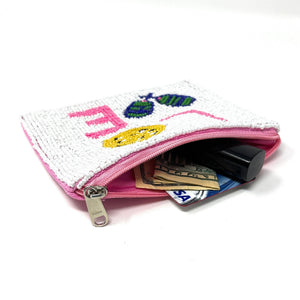 Coin Purse Pouch, Beaded Coin Purse, Cute Coin Purse, Beaded Purse, Summer Coin Purse, Best Friend Gift, Pouches, Boho bags, Wallets for her, boho purse, gifts for her, cute pouches, pouches for women, boho pouch, boho accessories, best friend gifts, coin purse, coin pouch, money coin pouch, friend gift, miscellaneous gifts, best seller, best selling items, bachelorette gifts, birthday gifts, preppy beaded wallet, pickle ball lover gifts, pickleball pouch, Pickleball accessories, pickleball bag