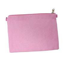 Load image into Gallery viewer, coin pouch adorned with pink sequins, lemon motifs, and bold “CIAO” text for a fun Mediterranean-inspired look.