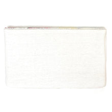 Load image into Gallery viewer, Handmade tennis lover clutch with sparkling bead embroidery, tennis racket accents, and a classic white-and-green color palette.