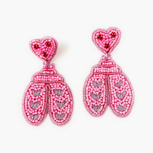  love bug Beaded Earrings, pink valentines Earrings, Valentines Day Earrings, Valentines Beaded Earrings, Valentines Heart earrings, love bug earrings, valentine’s day beaded earrings, love bug valentines beaded earrings, valentines beaded earrings, Pink cute earrings, Valentine’s day earrings, tween girls accessories, Valentine’s day accessories, Best friend gifts, Best selling items, love accessories, boho earrings, custom earrings, unique earrings, handmade gifts, custom unique valentines earrings