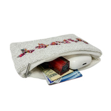 Load image into Gallery viewer, Happy Beaded Pouch