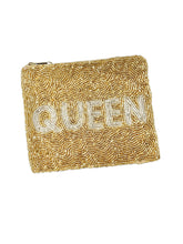 Load image into Gallery viewer, Queen Gold Silver Coin Purse