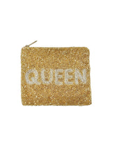 Load image into Gallery viewer, Queen Gold Silver Coin Purse