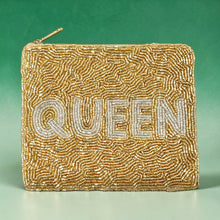 Load image into Gallery viewer, Queen Gold Silver Coin Purse