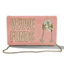 Load image into Gallery viewer, Veuve Funds Hand Beaded Clutch