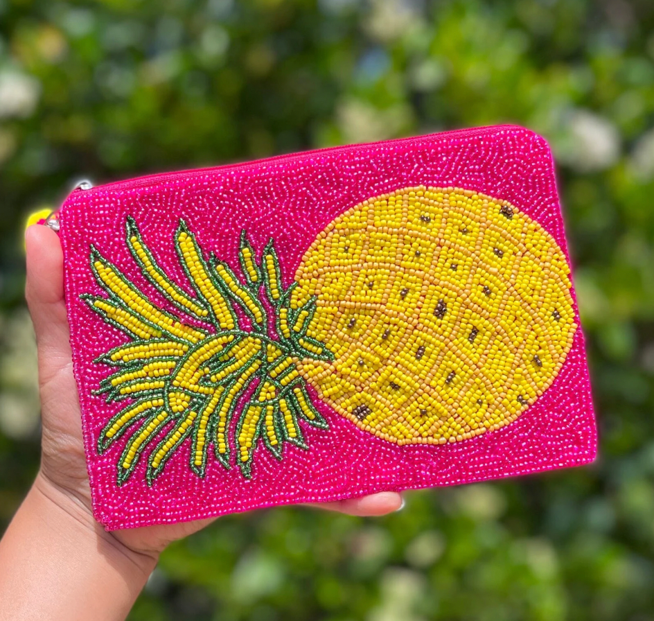 large Purse Pouch, Beaded Coin Purse, Cute Coin Purse, Beaded Purse, Summer large pineapple Purse, Best Friend Gift, Pouches, Boho bags, Wallets for her, beaded coin purse, boho purse, gifts for her, birthday gifts, pineapple accessories, pouches for women, boho pouch, boho accessories, best friend gifts, coin purse, coin pouch, friend gift, girlfriend gift, miscellaneous gifts, best friend birthday gift, gift card bag, cosmetic bag, make up bag, fruity pouch, Fun Pouch, pineapple large purse, Bachelorette 