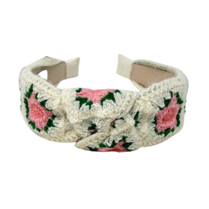 knit headbands for women, crochet knot headband, handmade headbands, floral top knotted headband, floral knotted headband, hair band for women, embellished headband, floral headband, floral headband for women, summer headband, crochet headband for women, knotted jeweled headband, wide floral headband, summer knot headband, floral crochet red floral headband, knotted headbands, crochet headband, floral hair accessories, game day headband, summer headbands, multicolor floral headband, best selling items
