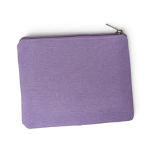 Load image into Gallery viewer, Purple back side of a coin purse