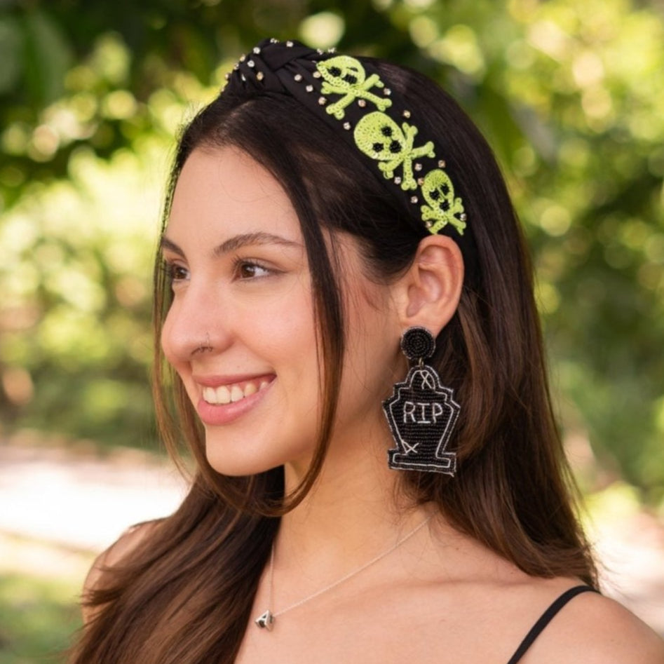 Sequin Headband | Headbands With Sequins | Twine and Love display picture 2
