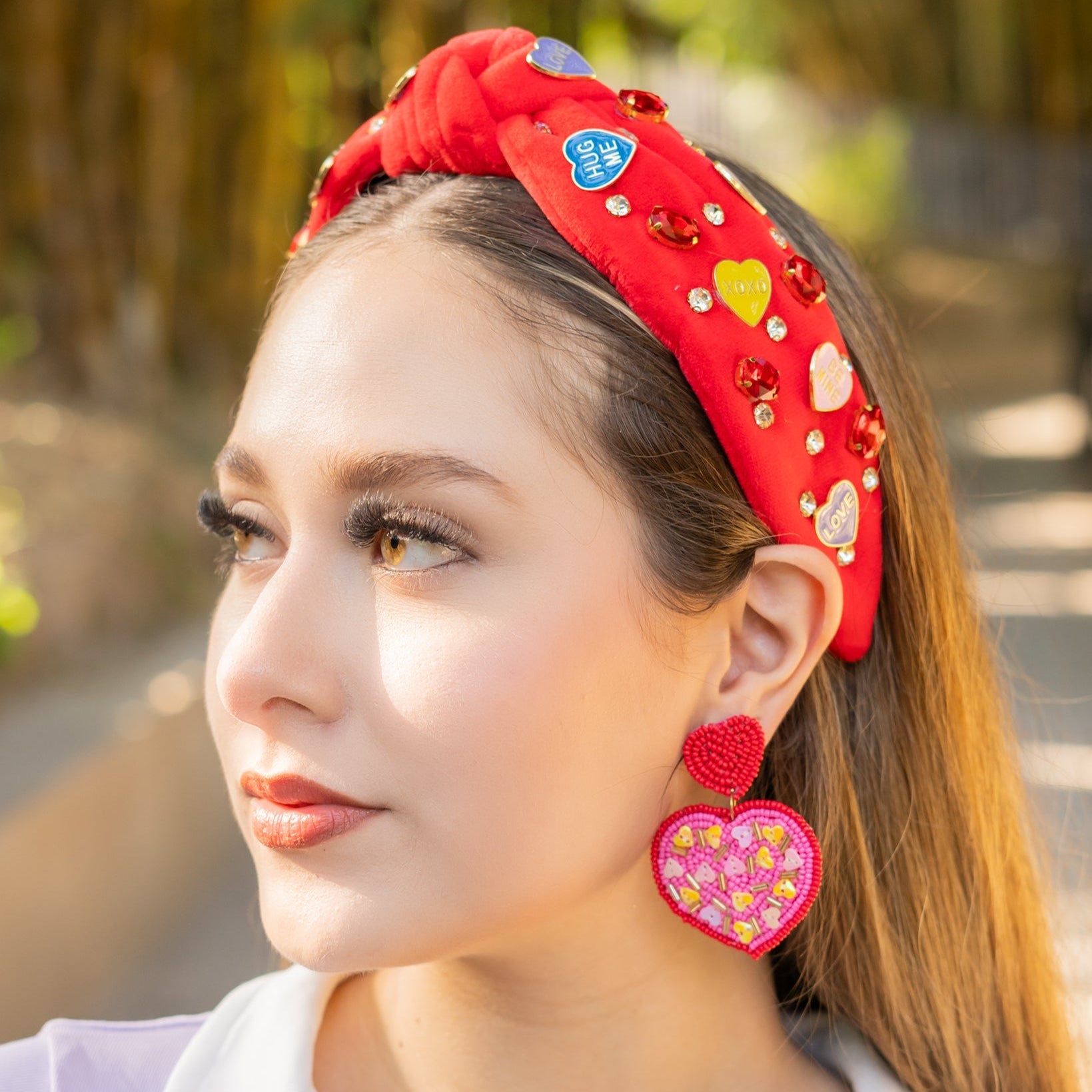 Confetti Heart Earrings Confetti Heart Earrings