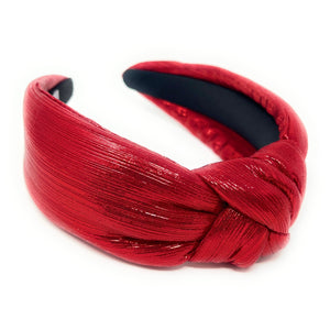 red Headband, birthday Knotted Headband, shimmer Knot Headband, metallic Hair Accessories, red knot Headband, Best Seller, Valentines Day headband, best selling items, solid color knotted headband, Christmas headbands, Christmas gifts, Solid color knot Headband, Solid color hair accessories, red knotted headband, solid headband, Statement headband, red shimmer knotted headband, Holiday knot headband, top knot solid hairband, Valentines day Gifts, Solid color headband, Valentine’s Day Headband