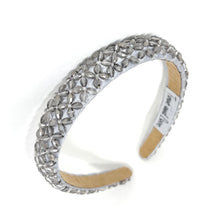 Load image into Gallery viewer, silver Stylish embellished headband with sparkling details
