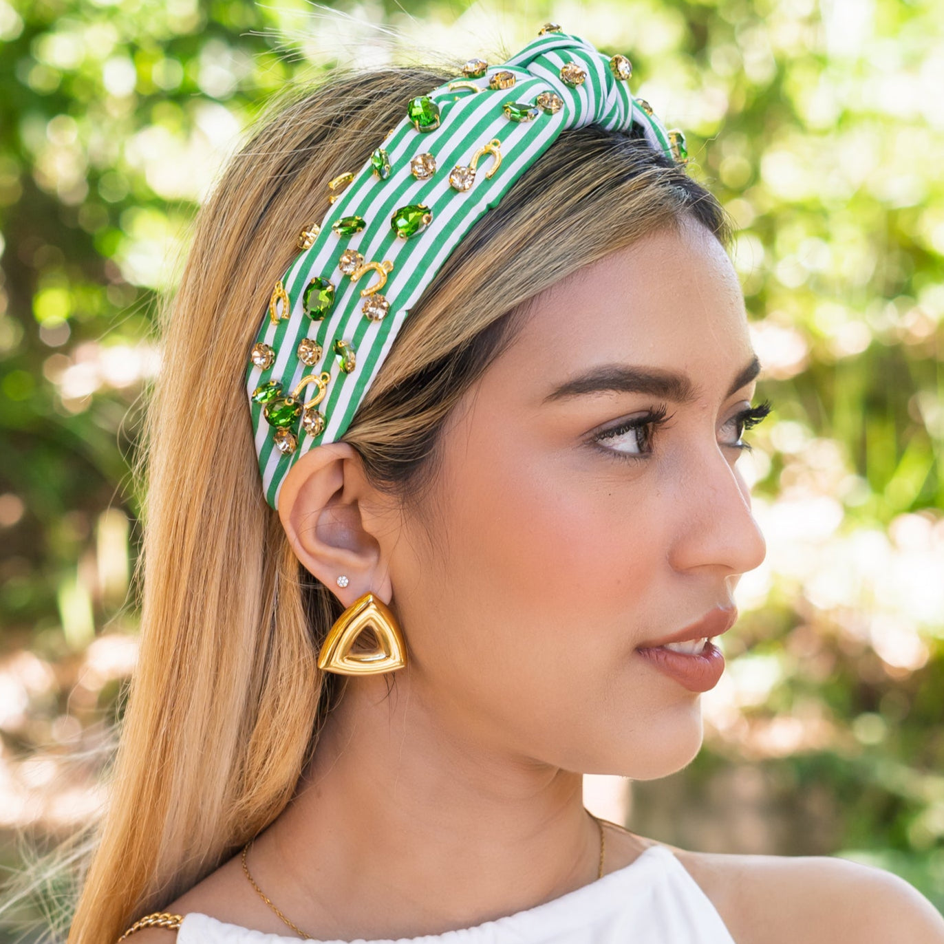 St. Patrick’s Day Headband Collection Set of 3 Twine & Love Boutique Fashion Twine and Love | St. Patrick main image 3